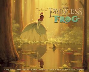 Book cover of The Art of the Princess and the Frog