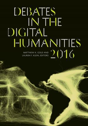 Cover of Debates in the Digital Humanities 2016