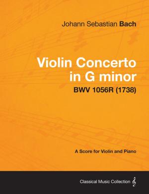 Book cover of Violin Concerto in G minor - A Score for Violin and Piano BWV 1056R (1738)