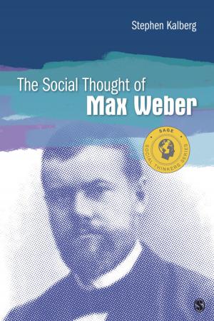 Cover of the book The Social Thought of Max Weber by Dr. Shane J. Lopez, Jennifer Teramoto Pedrotti, Charles Richard Snyder