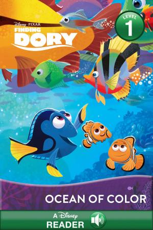Book cover of Finding Dory: An Ocean of Color