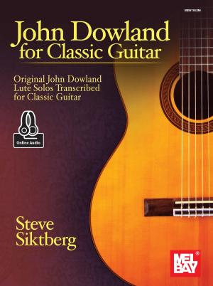 Book cover of John Dowland for Classic Guitar
