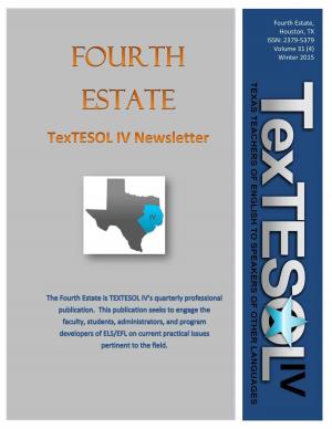 Book cover of The Fourth Estate, Winter 2015 Vol 31, Issue 4