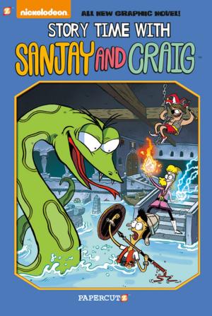 Cover of the book Sanjay and Craig #3: "Story Time with Sanjay and Craig" by Jessica Abel