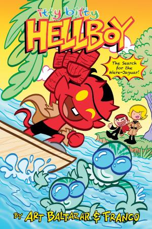 Cover of the book Itty Bitty Hellboy: The Search for the Were-Jaguar! by CLAMP