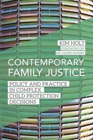 Cover of the book Contemporary Family Justice by John Swinton