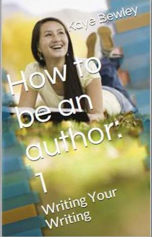 Book cover of How to be an author