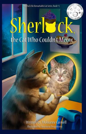 Cover of the book Sherlock, the Cat Who Couldn't Meow by Jen Golembiewski