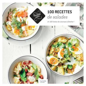 Cover of the book 100 recettes de salades by Sylvie d' Esclaibes, Noemie d' Esclaibes