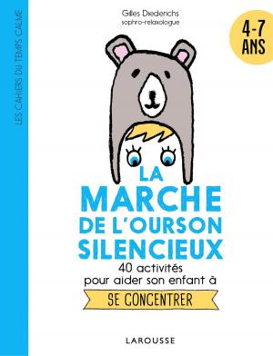 Cover of the book La marche de l'ourson silencieux by Nathalie Carnet, Camille Antoine