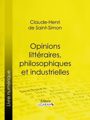 Book cover of Opinions littéraires, philosophiques et industrielles