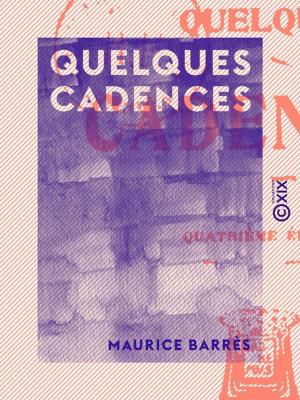 Cover of the book Quelques cadences by Émile Blémont