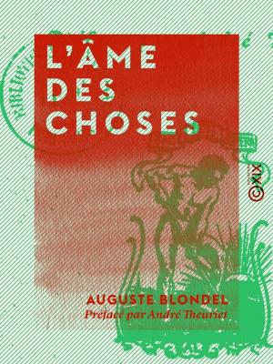 Cover of the book L'Âme des choses by Émile Littré