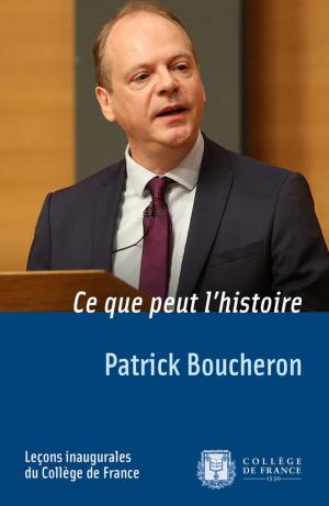 Cover of the book Ce que peut l'histoire by Yves Bréchet