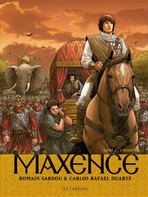 Cover of the book Maxence - Tome 2 - L'Augusta by Laurent Cagniat, Maury, De Coninck, Miguel DIAZ, Thierry Culliford, Alain JOST, Parthoens, Peyo