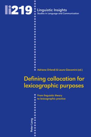Cover of the book Defining collocation for lexicographic purposes by Karsten Alex