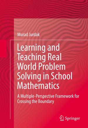 Book cover of Learning and Teaching Real World Problem Solving in School Mathematics