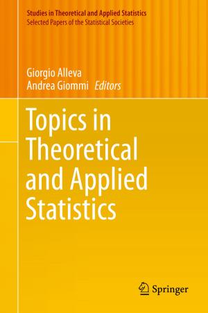 Cover of the book Topics in Theoretical and Applied Statistics by 