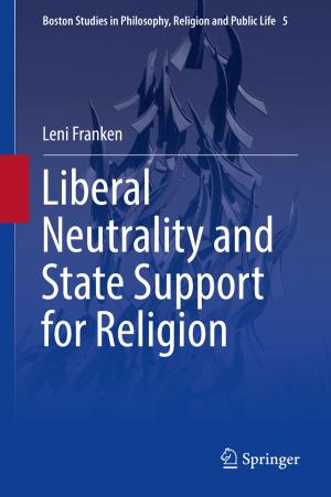 Cover of the book Liberal Neutrality and State Support for Religion by Manuel Pedro Rodríguez Bolívar, Laura Alcaide Muñoz