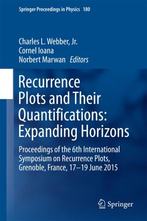 Cover of the book Recurrence Plots and Their Quantifications: Expanding Horizons by Greg Friedman, Shaun Kapusinski