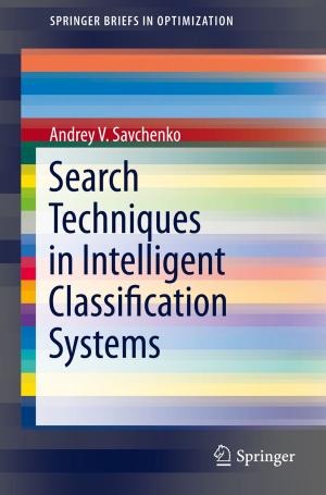 Cover of the book Search Techniques in Intelligent Classification Systems by Marek Prochazka