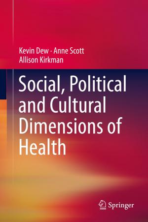 Book cover of Social, Political and Cultural Dimensions of Health