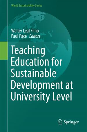 Cover of the book Teaching Education for Sustainable Development at University Level by Thomas Weiss, Patrik Ferrari, Herbert Spohn