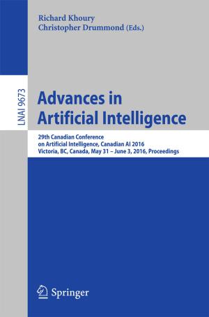 Cover of the book Advances in Artificial Intelligence by Nick T. Thomopoulos
