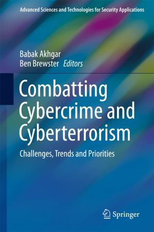 Cover of the book Combatting Cybercrime and Cyberterrorism by Valentijn De Smedt, Georges Gielen, Wim Dehaene
