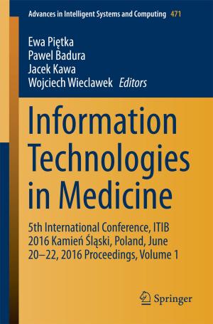 Cover of the book Information Technologies in Medicine by Jarrah Ali Al-Tubaikh