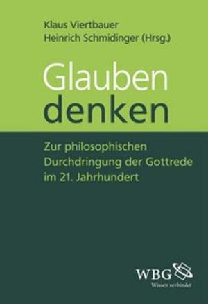 Cover of the book Glauben denken by Julia Angster