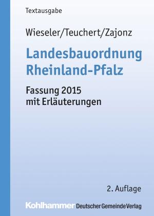 Book cover of Landesbauordnung Rheinland-Pfalz