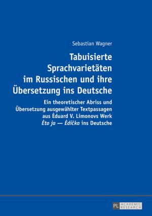Cover of the book Tabuisierte Sprachvarietaeten im Russischen und ihre Uebersetzung ins Deutsche by Marc Reichhardt