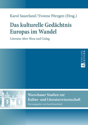 Cover of Das kulturelle Gedaechtnis Europas im Wandel