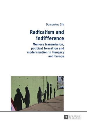 Book cover of Radicalism and indifference