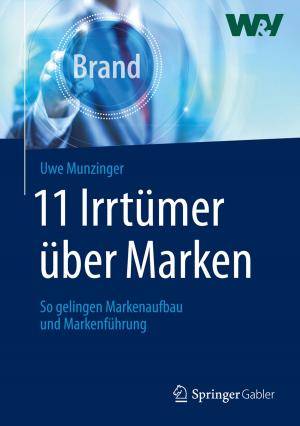 Cover of the book 11 Irrtümer über Marken by Walter Schwertl