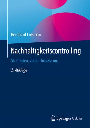 Cover of the book Nachhaltigkeitscontrolling by Jens Fuderholz