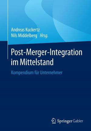 Cover of the book Post-Merger-Integration im Mittelstand by Achim Zimmermann, Nadine Wendt, Franziska Weitzel, Peter Buchenau