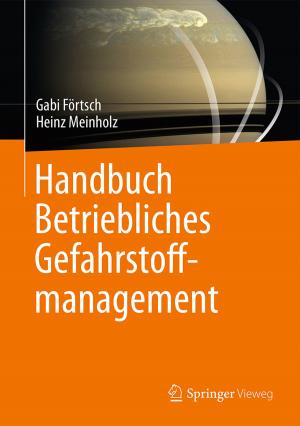 Cover of the book Handbuch Betriebliches Gefahrstoffmanagement by Paul Geraedts