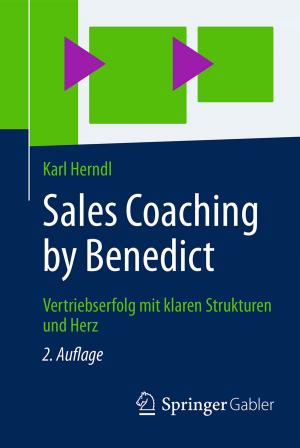 Cover of the book Sales Coaching by Benedict by Robert Schäfer