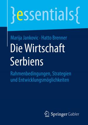 Cover of the book Die Wirtschaft Serbiens by Bernd Heesen