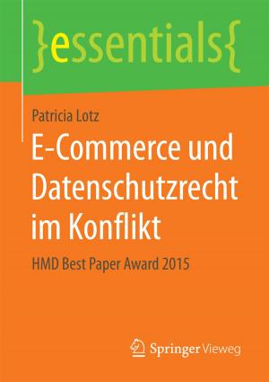 Cover of E-Commerce und Datenschutzrecht im Konflikt
