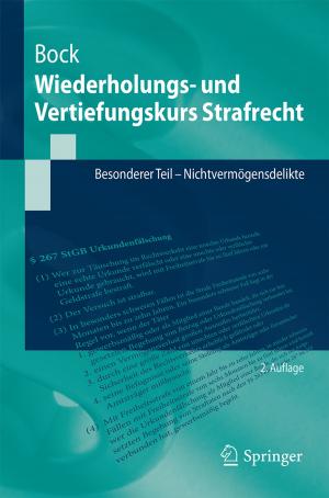 Cover of the book Wiederholungs- und Vertiefungskurs Strafrecht by Cristina Nanni, Stefano Fanti