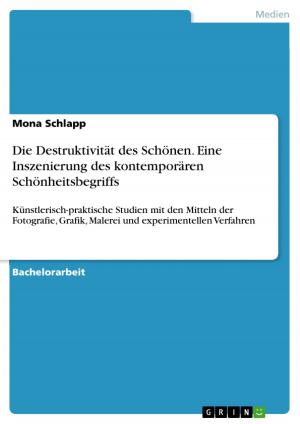 Book cover of Die Destruktivität des Schönen. Eine Inszenierung des kontemporären Schönheitsbegriffs