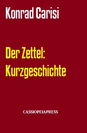 Cover of the book Der Zettel: Kurzgeschichte by Peter Dubina