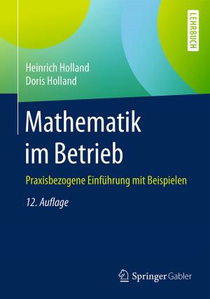 Cover of the book Mathematik im Betrieb by Heribert Meffert, Christoph Burmann, Manfred Kirchgeorg