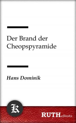 Cover of the book Der Brand der Cheopspyramide by Hans Dominik