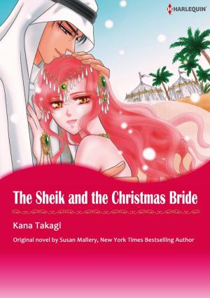 Book cover of THE SHEIK AND THE CHRISTMAS BRIDE