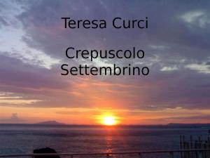 Book cover of Crepuscolo settembrino