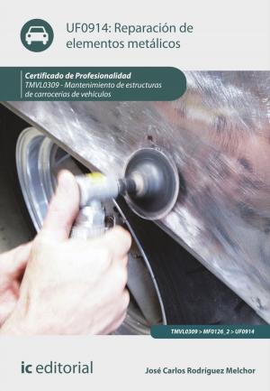 Cover of the book Reparación de elementos metálicos by Ismael Gálvez Clavijo, María Gema Orellana Pelayo